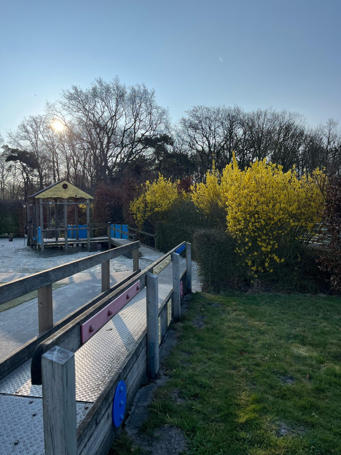 Foto loopbrug Oudemirdum